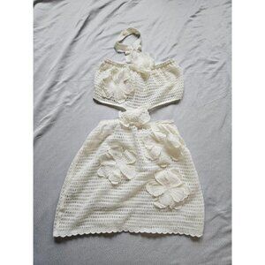 Dress, Bella Barnett, S, Ivory Crochet